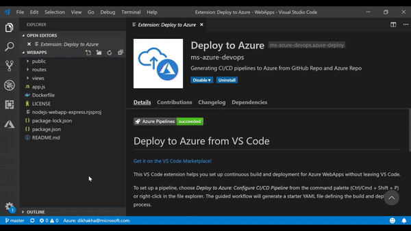 Set up automated deployments to the cloud
